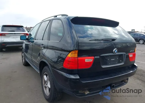 2001 BMW X5 3.0 from USA, damaged, VIN WBAFA53551LM72509